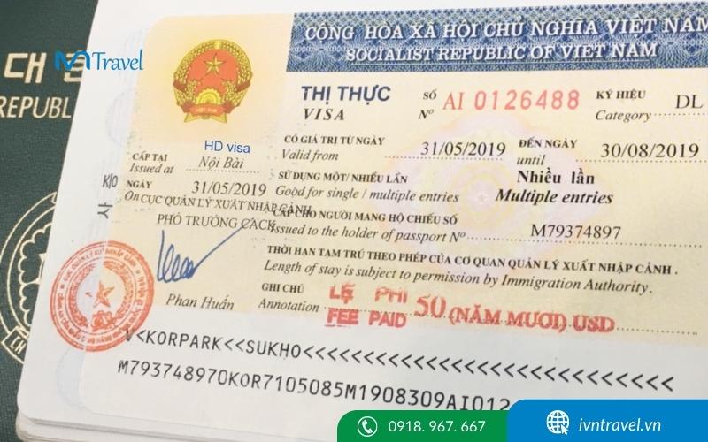 Visa nhập cảnh Việt Nam