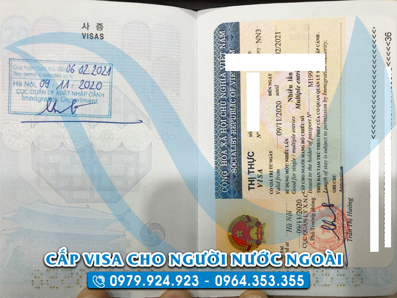 Hướng dẫn thủ tục cấp mới visa Việt Nam cho người nước ngoài