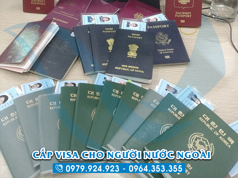 Thủ tục xin visa du lịch cho người nước ngoài