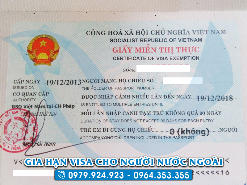 Hướng dẫn thủ tục xin visa nhập cảnh vào Việt Nam
