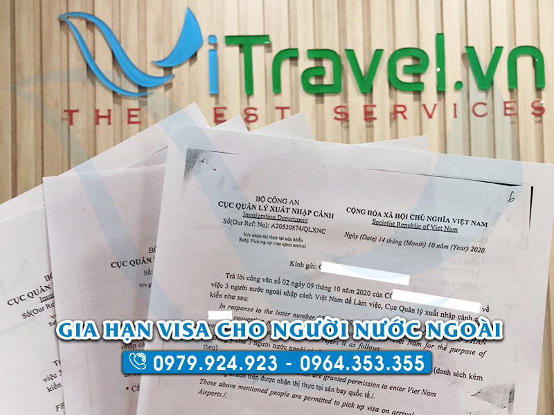 Gia hạn visa Việt Nam 1 tháng, 3 tháng ở đâu