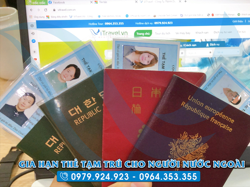 Gia hạn thẻ tạm trú cho người nước ngoài 