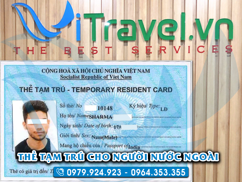 Thẻ tạm trú cho người nước ngoài 