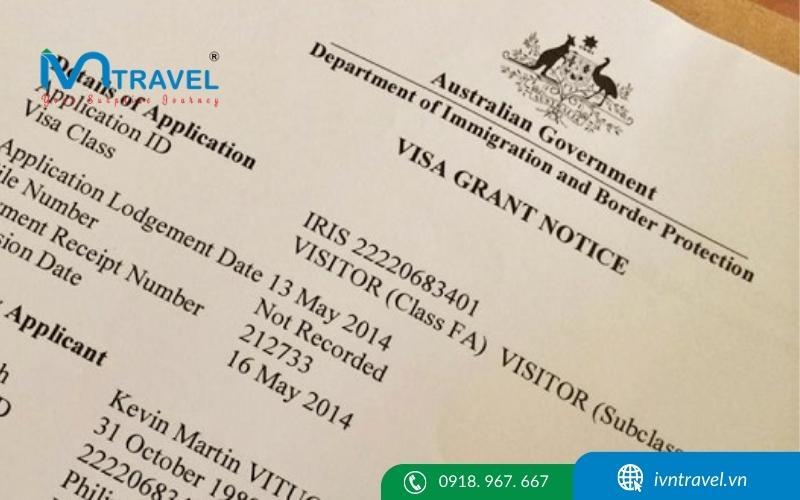 Visa 600 Úc