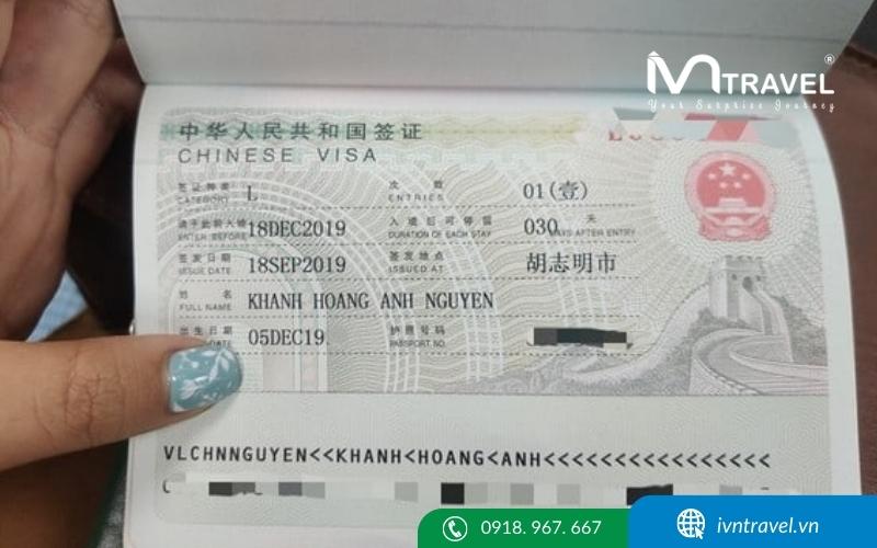 Quy trình tư vấn dịch vụ làm visa Trung Quốc 