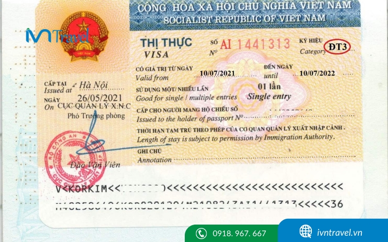 Visa Việt Nam là văn bản cho phép người nước ngoài có thể nhập cảnh và tạm trú tại Việt Nam