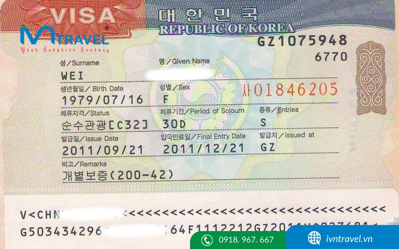 Visa Hàn Quốc giống như tấm vé giúp bạn nhập cảnh hợp pháp tại đất nước Hàn Quốc