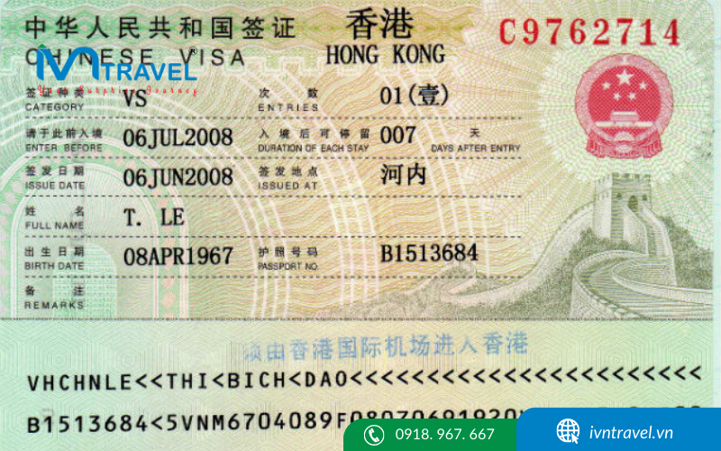 Xin visa Hồng Kong có khó không?