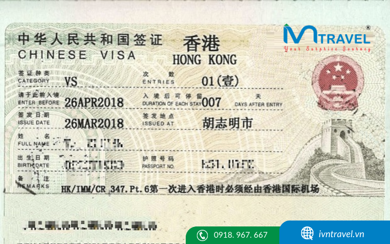 Câu hỏi thường gặp khi làm visa Hồng Kong
