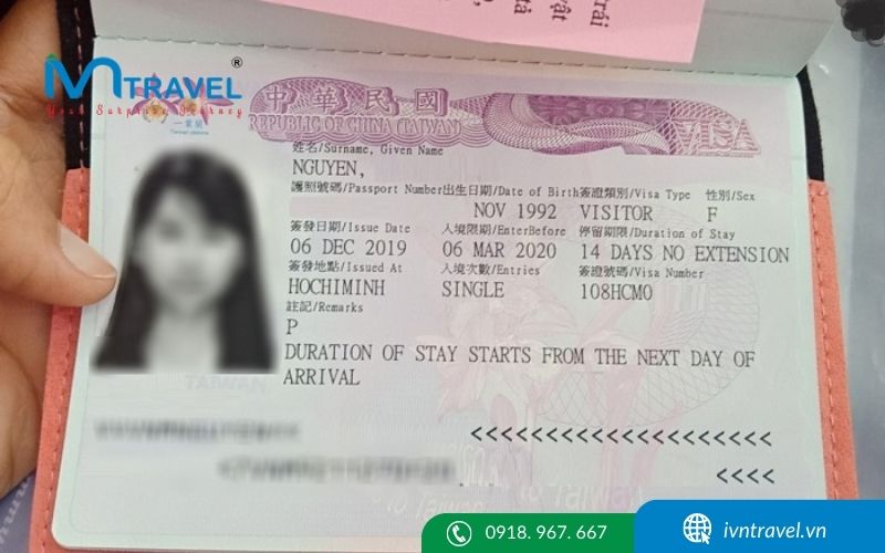 Hồ sơ visa thương mại đi Đài Loan 